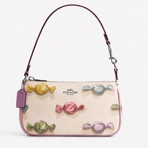 COACH Nolita 19 Candy Print Pebbled Leather Shoulder Bag NWT RETAIL $238+